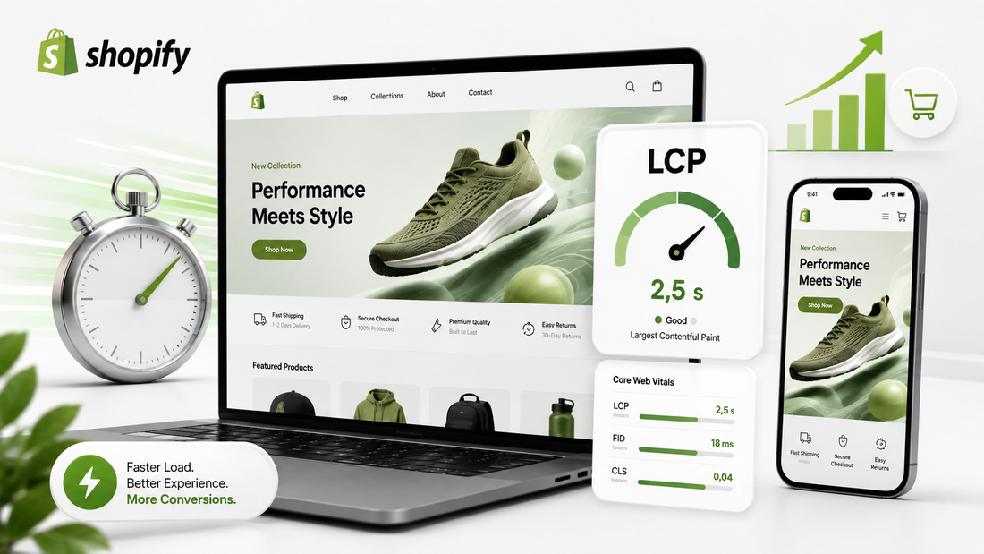 LCP Shopify: cómo mejorar la velocidad de carga de tu tienda