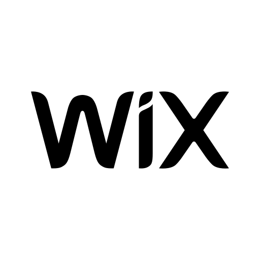 Logotipo de Wix, plataforma de desarrollo y diseño de sitios web para ecommerce.